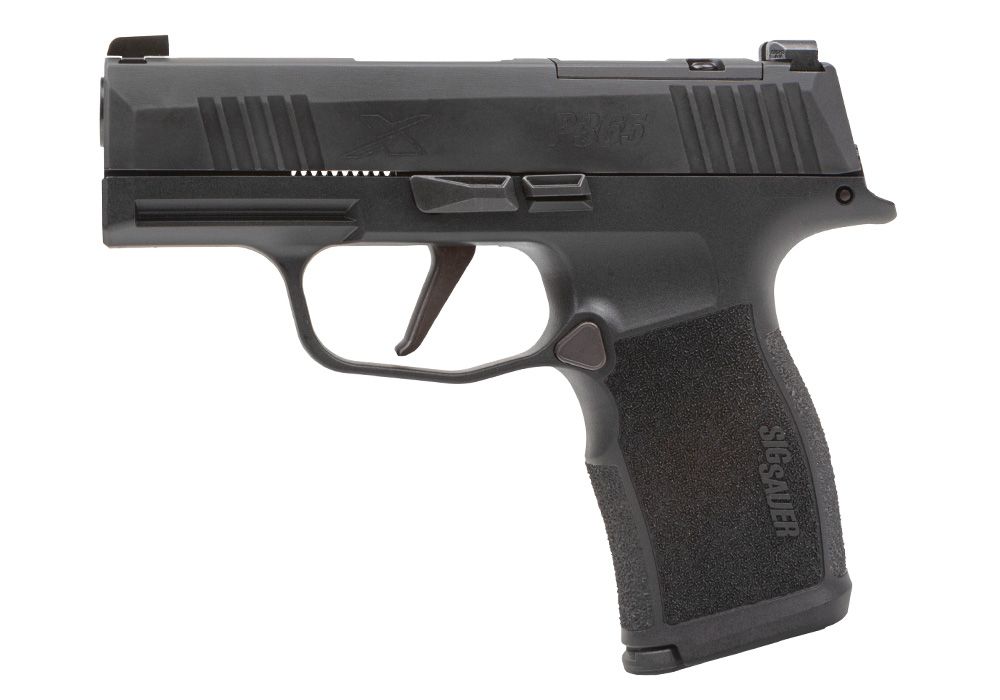SIG SAUER P365 X-Series 9mm 3.1" Optic Ready Pistol w/ Manual Safety & XRAY3 Night Sights - Black