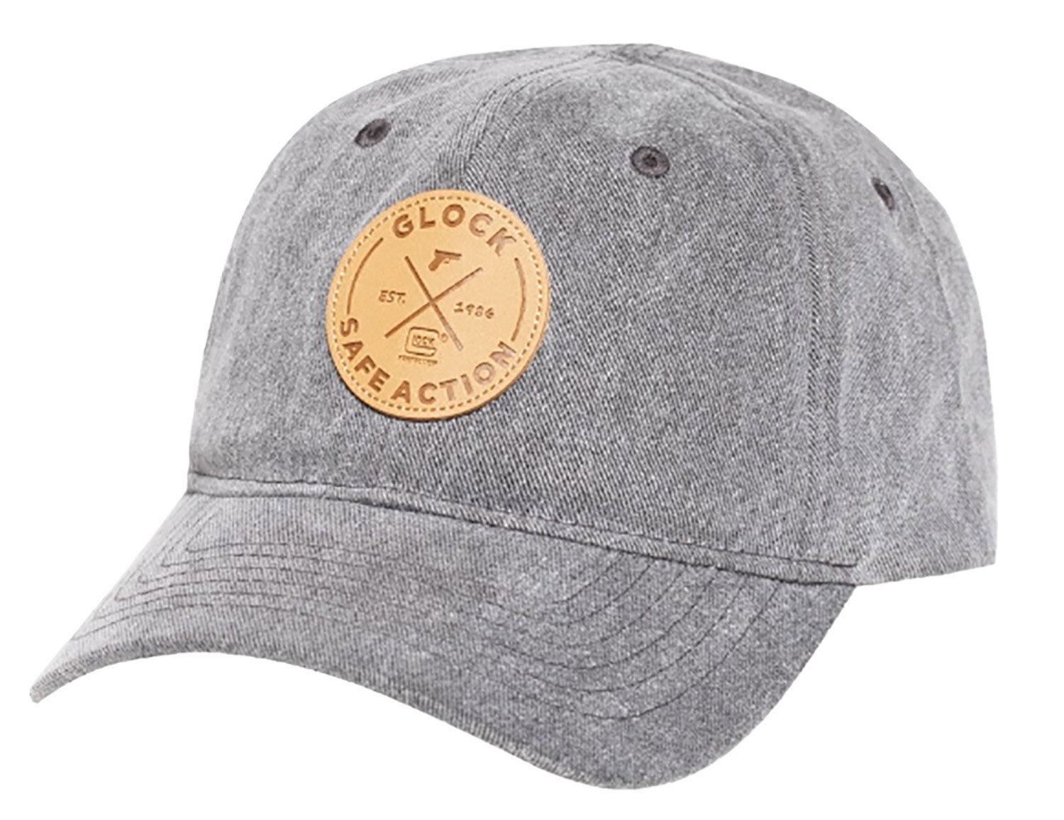 Glock GLOCK Safe Action Patch Hat Distressed Gray Denim