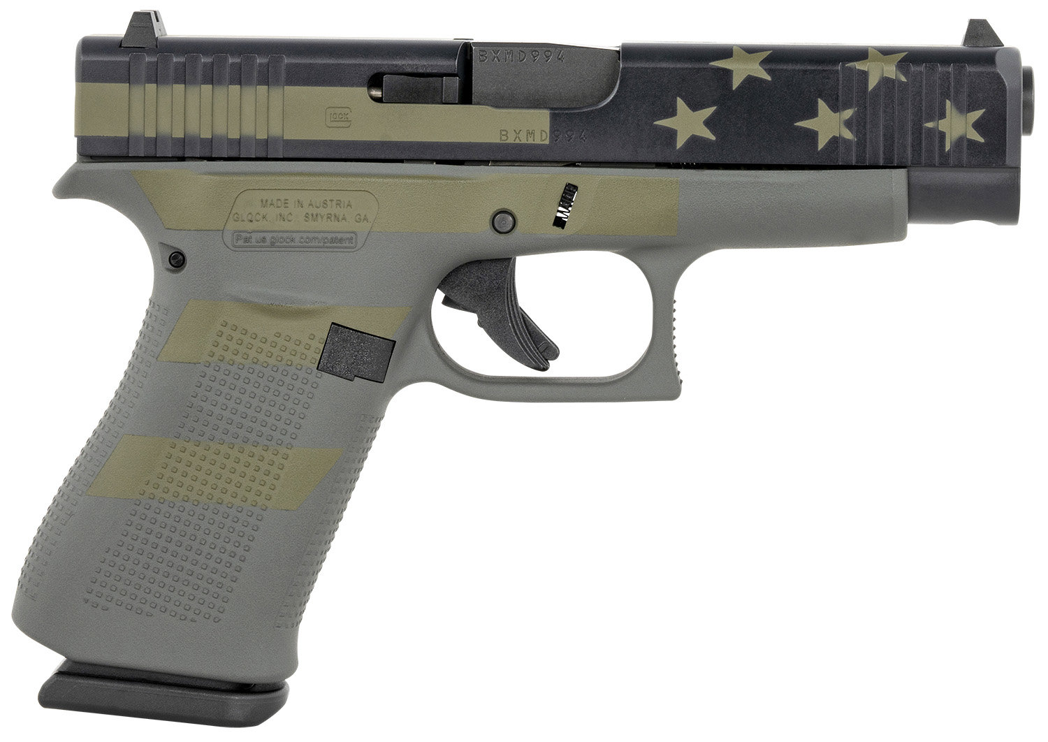 Glock GLOCK G48 9mm 4.17" 10rd Pistol - Marksman Operator Flag