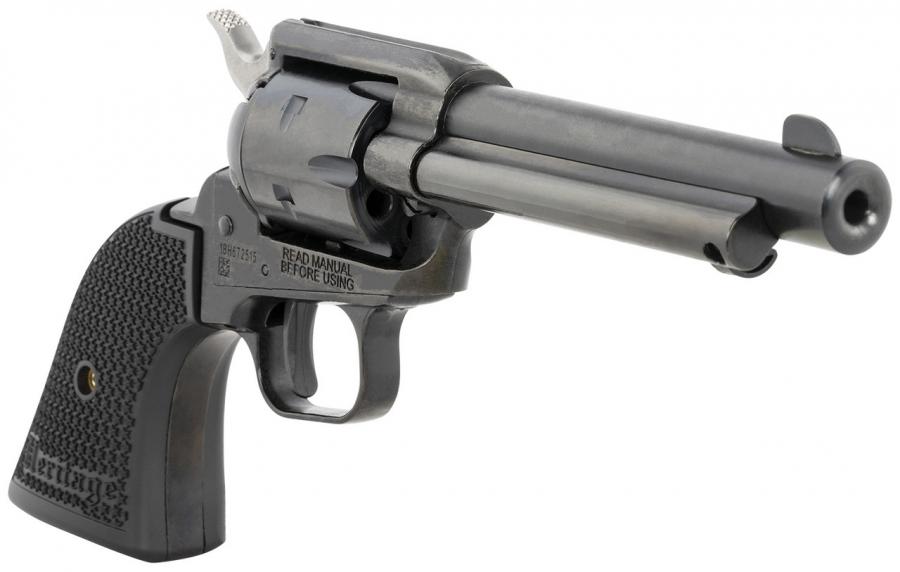HERITAGE MANUFACTURING Rough Rider 22LR 4.75" 6rd Revolver - Black