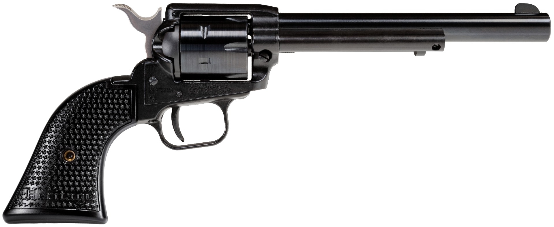 HERITAGE Rough Rider 22LR 6.5" 6rd Revolver - Black
