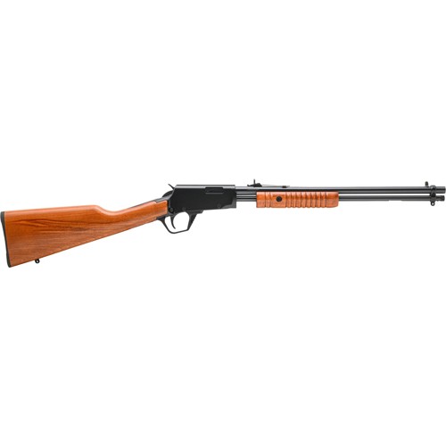ROSSI Gallery 22WMR 20 12rd Pump Action Rifle  Black  Beech Wood
