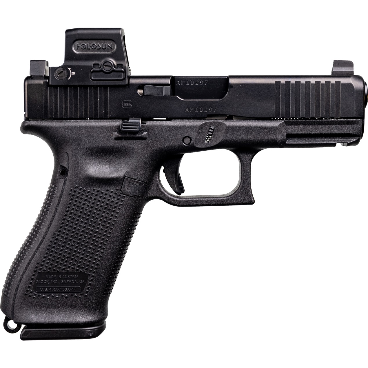 Glock GLOCK G45 G5 Gunsite Edition 9mm 4" 17rd Pistol w/ Holosun 509T Red Dot - Black