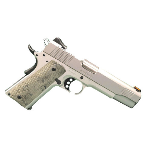 KIMBER Custom LW 1911 9mm 5 9rd Pistol w Night Sights  Stainless  Ghillie G10 Grips