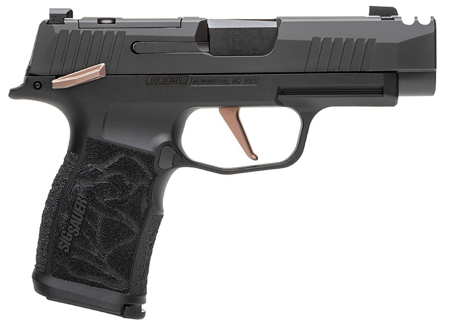 SIG SAUER P365 XL 9mm 3.1" 12rd Optic Ready Pistol w/ XRAY3 Night Sights - Rose Engraved