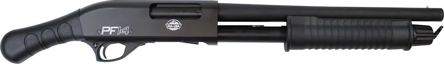 ROCK ISLAND PF14 12 Gauge 3" 14" Pump w/ Smooth Bore - Black