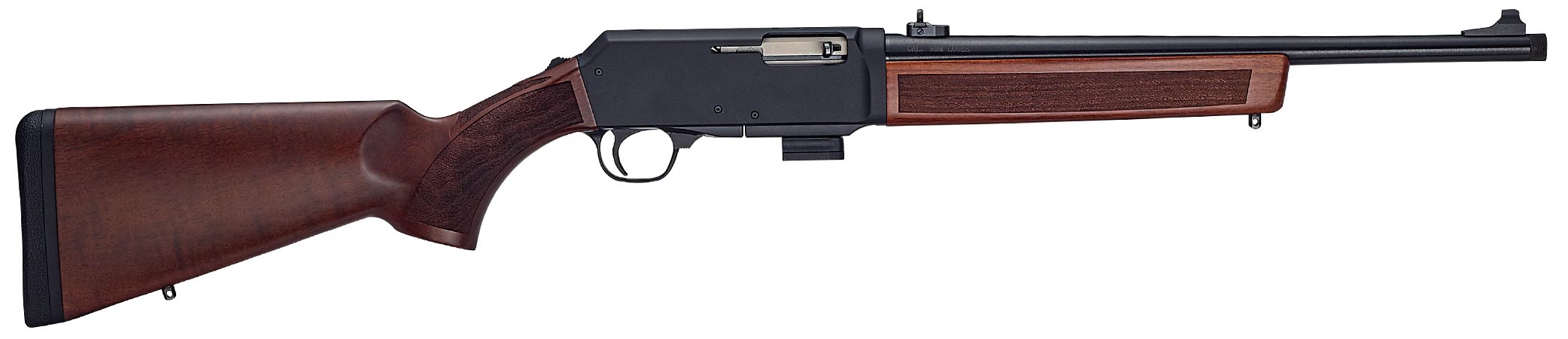 HENRY Homesteader Semi Auto 9mm 16.37" 10rd - Black / American Walnut