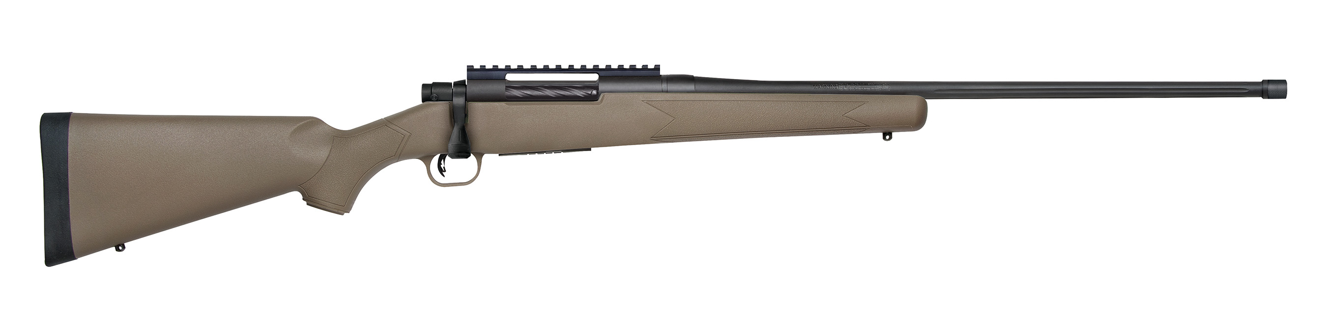 MOSSBERG Patriot Predator Rifle 7mm PRC 24" 3rd Bolt Action Rifle w/ Threaded Barrel- Matte Blue