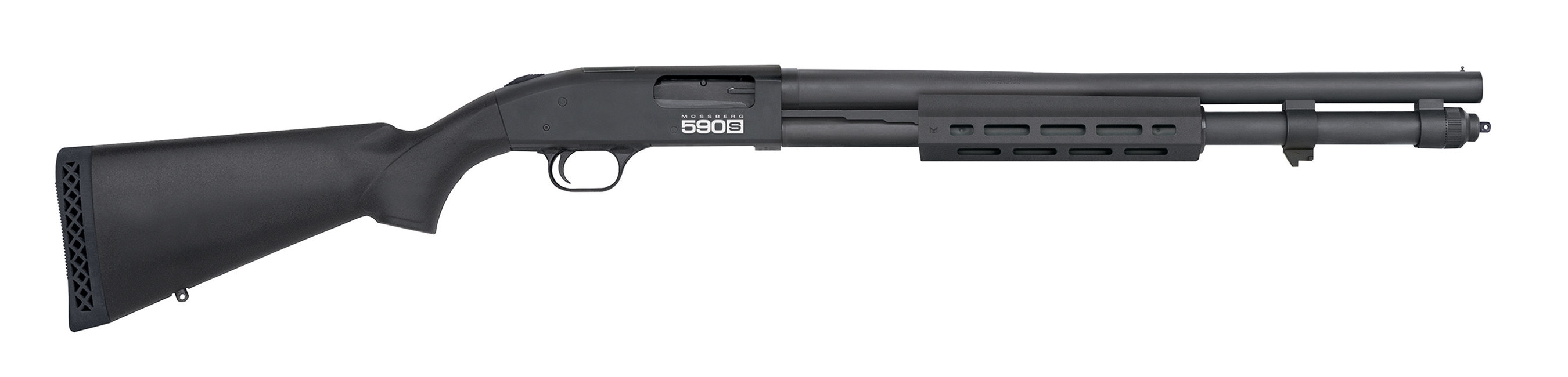 MOSSBERG 590S Tactical Optic Ready 12 Gauge 3" 20" 13rd Pump Action Shotgun - Matte Blue