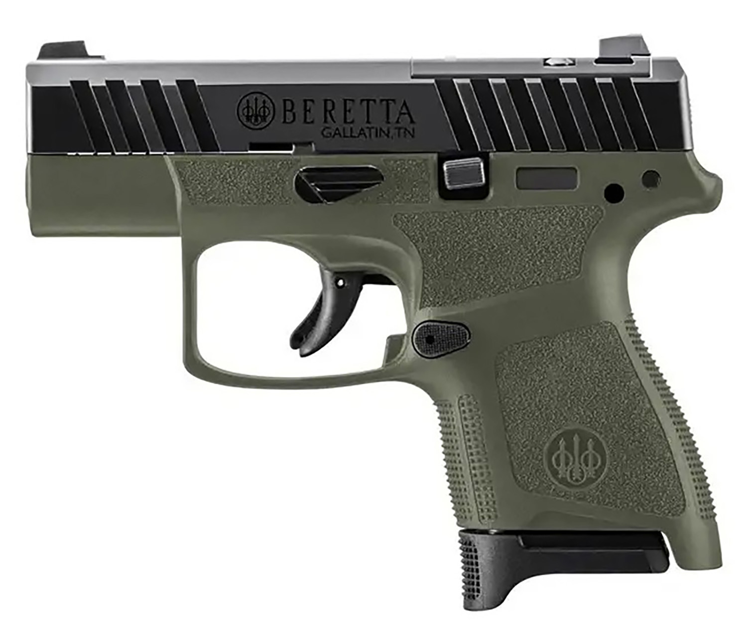 BERETTA APX-A1 Carry 9mm 3" 8rd - OD Green