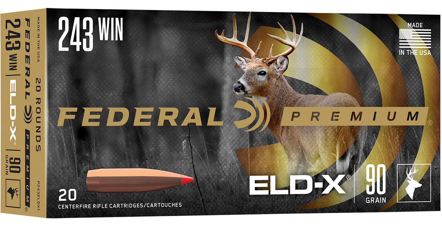 Federal Federal P7RELDX1 7mm 162 GR Extremely Low Drag Expanding ELD X 20 Bx 10 Cs