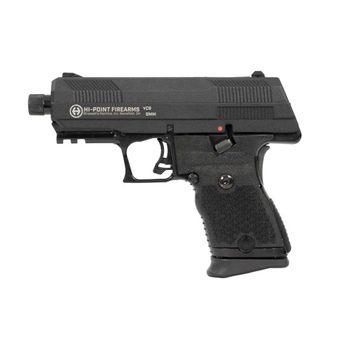HIPOINT YC9 9mm 412 Threaded Barrel 10rd Pistol  Black