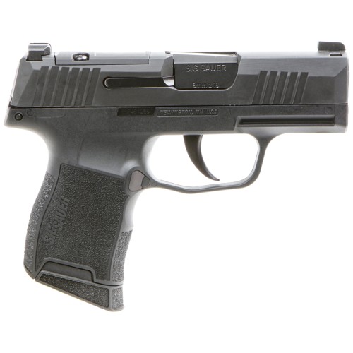 SIG SAUER P365 9mm 31 10rd Optic Ready Pistol w SIGLITE Night Sights  Black