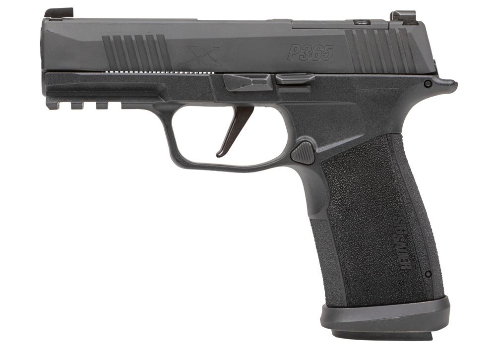 SIG SAUER P365 TACOPS 9mm 3.7" 17rd Optic Ready Pistol w/ Night Sights - Black