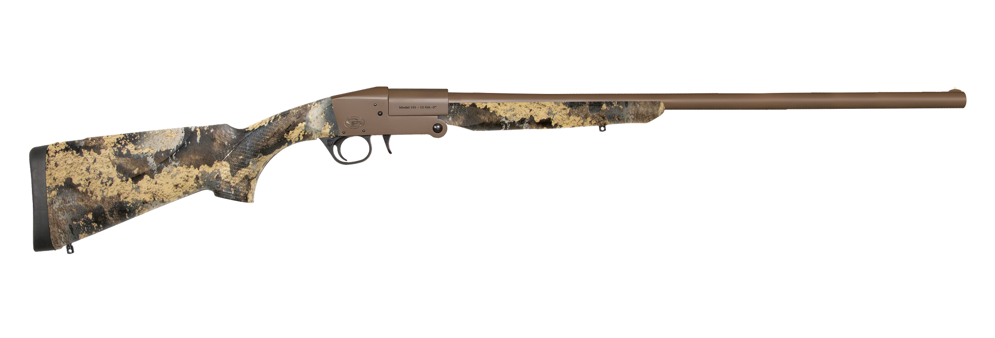 CHARLES DALY 101 410 Gauge 26" Single Shot Shotgun - FDE / TrueTimber® Prairie Camo