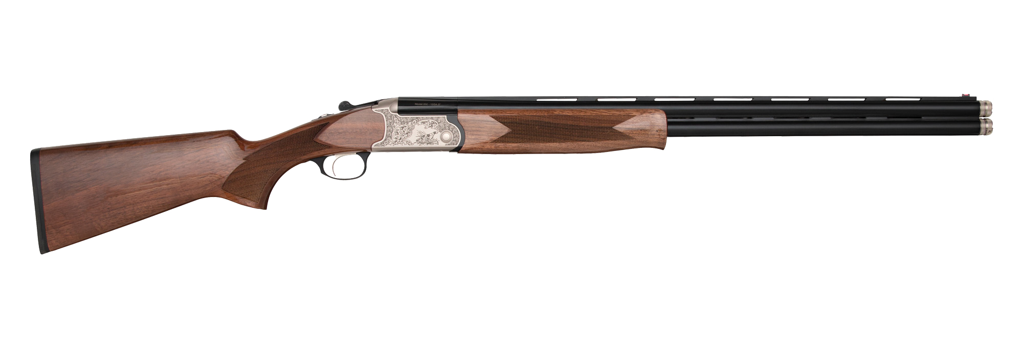 CHARLES DALY 202A 28Ga 3" 26" Over / Under Shotgun - Engraved White Receiver Blued