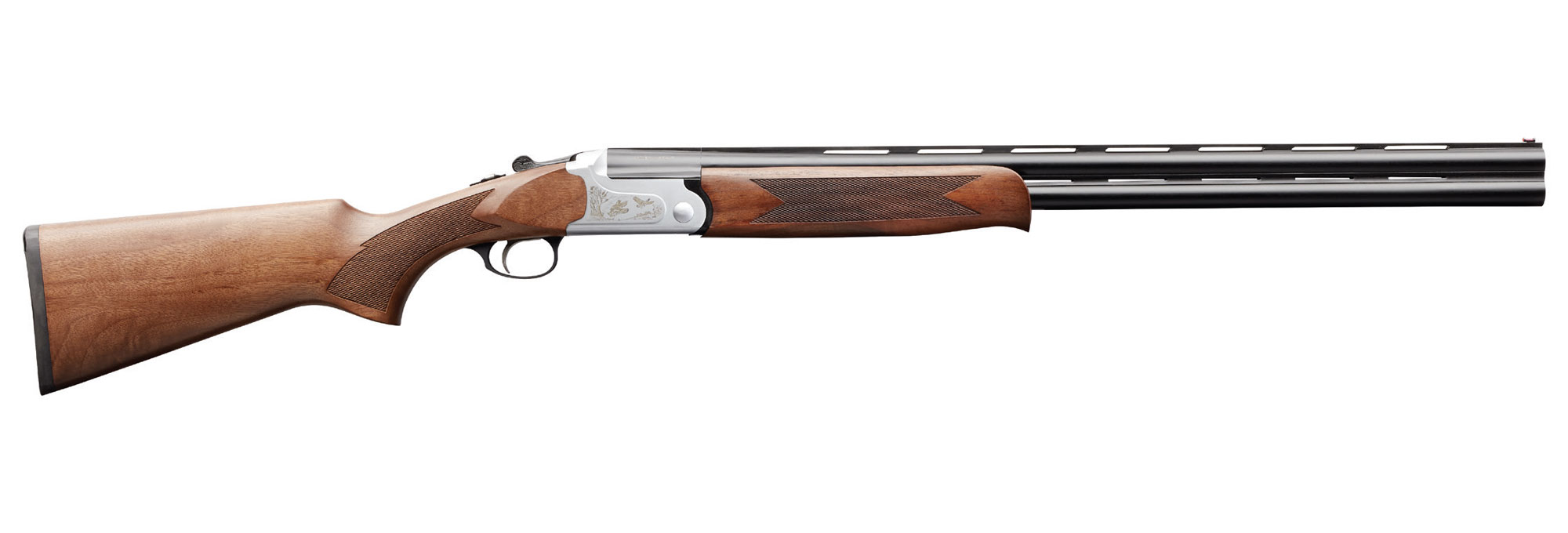CHARLES DALY 202 28Ga 3" 26" Engraved White Receiver Blued