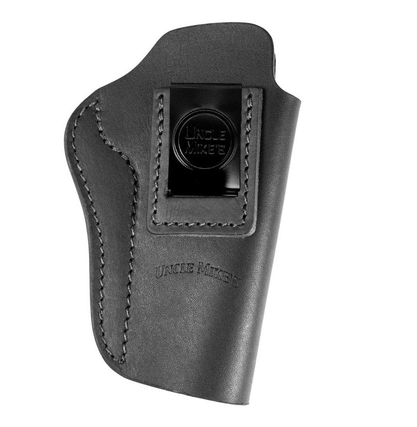 Uncle Mike's UNCLE MIKE'S IWB Leather Holster Size 4 for CZ 75, Glock 17 | Righ Hand