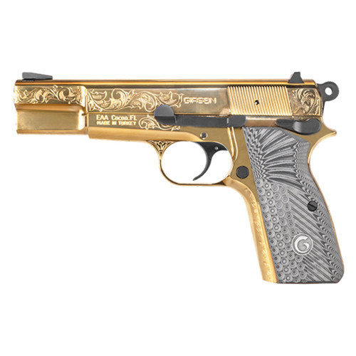 Girsan MCP35 1911 9mm 487 15rd Pistol  Gold w G10 Grips
