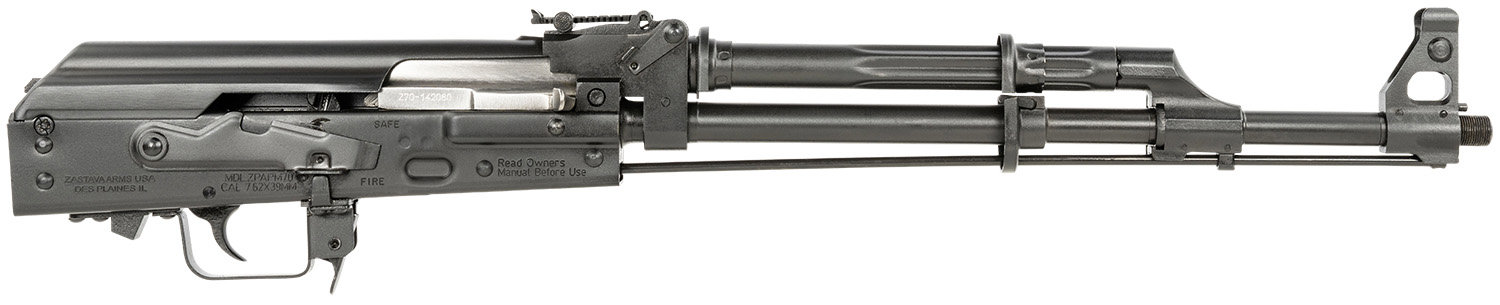 ZASTAVA ZPAPM70 7.62x39 16.25" (No Mag) Semi-Auto AK47 Rifle - Furniture Ready - Black