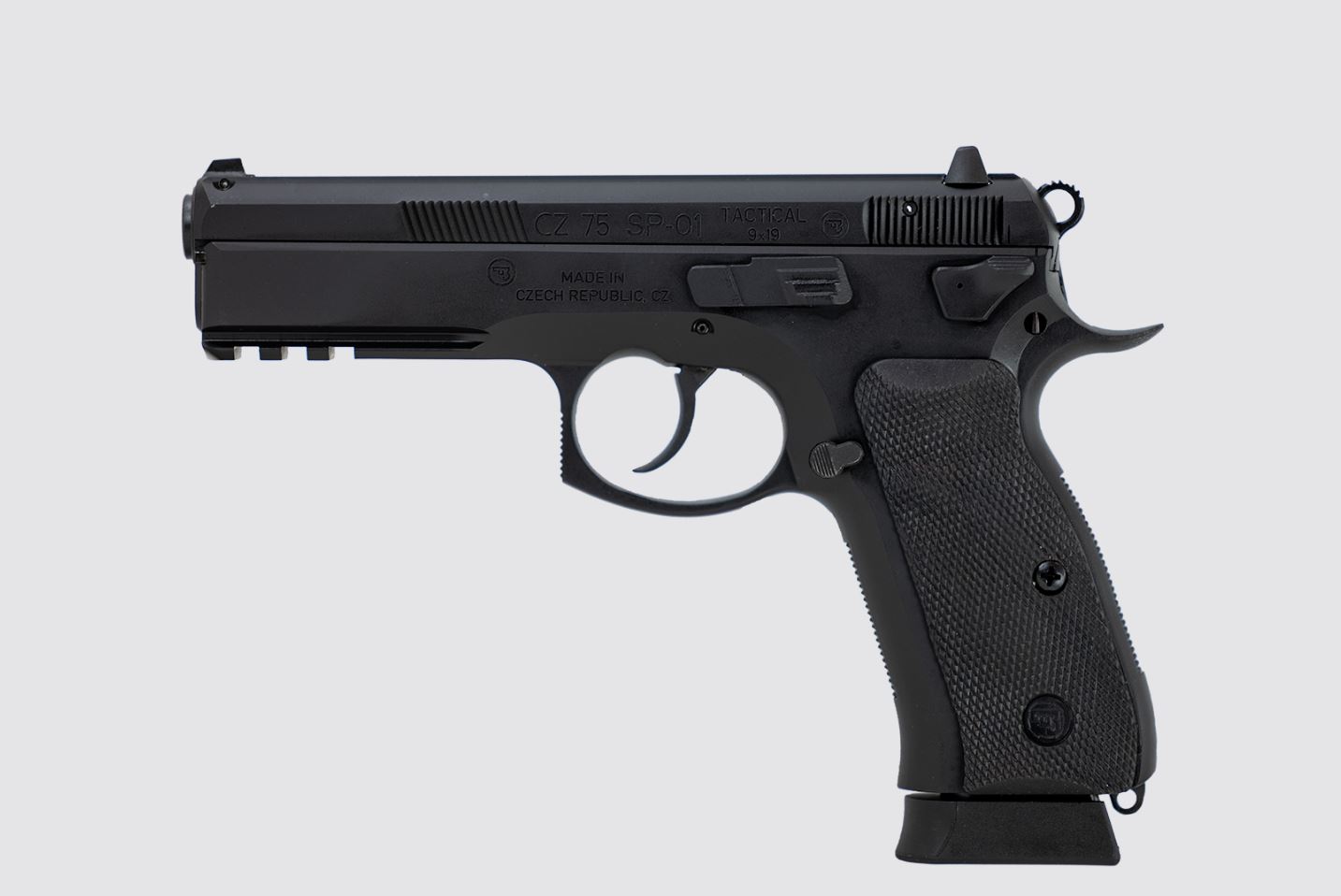 CZ 75 SP-01 Tactical 9mm 4.6" 19rd Pistol | Black