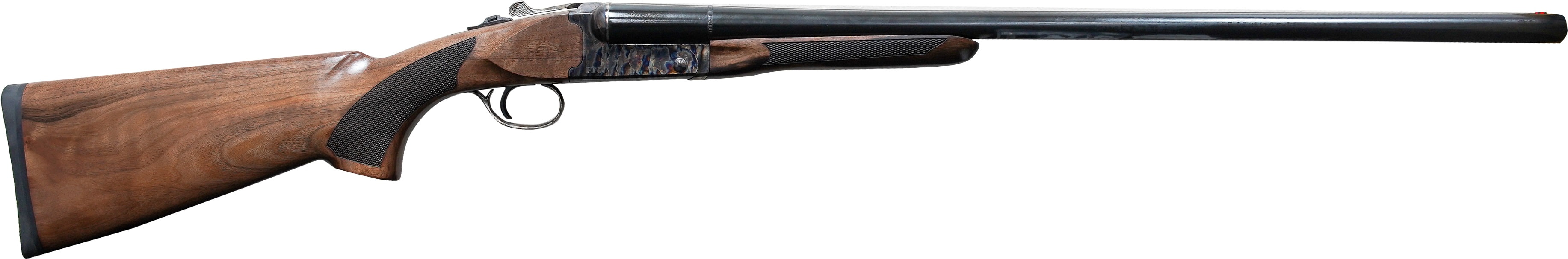 POINTER Side-By-Side 12Ga 3" 28" Side by Side Shotgun- Black / Color Case / Walnut