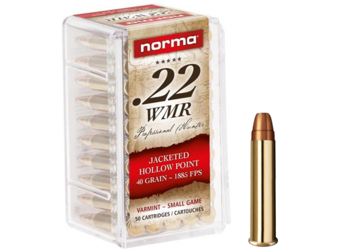 Norma NORMA AMMO 22 WMR 40Gr JHP 50rd