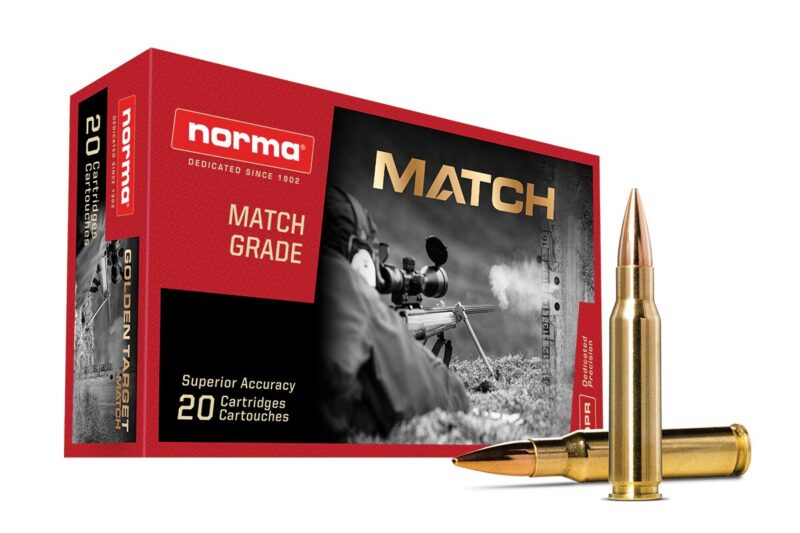 Norma NORMA AMMO 308 Win 168Gr Golden Target BTHP 20rd