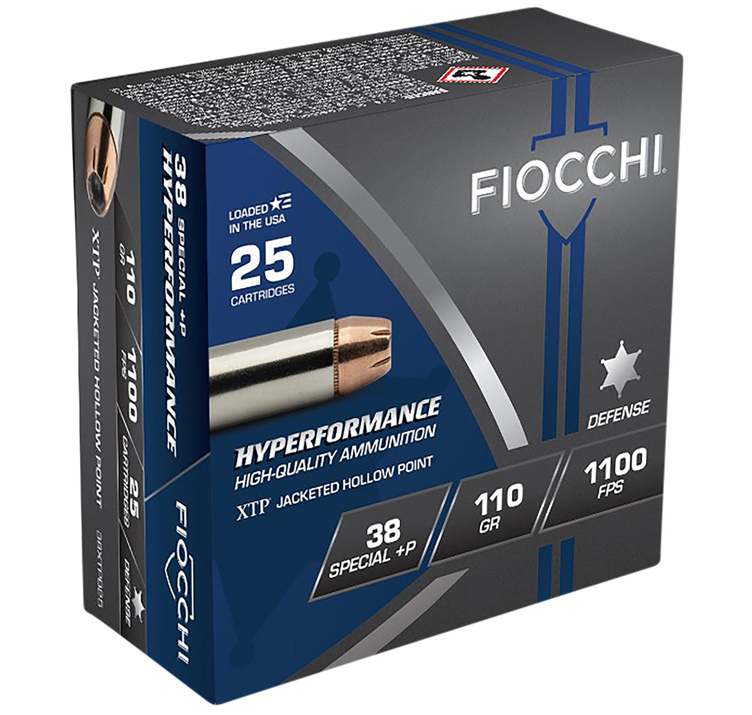 Fiocchi Fiocchi Amo 38 Specialp 110GR Xtphp 25 RD 20 Boxes Per Case