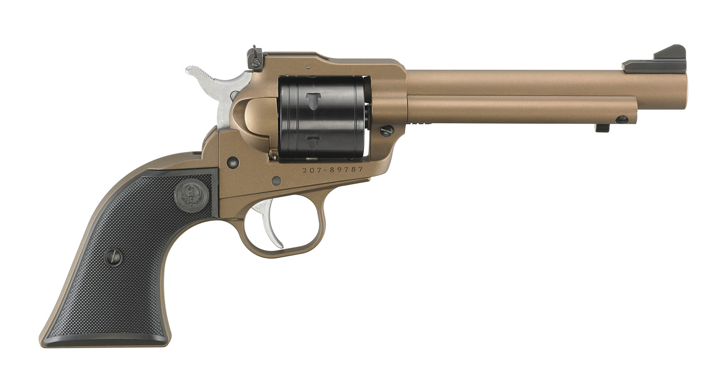 RUGER Super Wrangler 22LR | 22 WMR 5.5" 6rd Revolver - Bronze