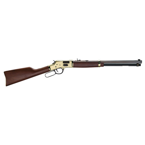 HENRY Big Boy Brass 45 LC 20 10rd Large Loop Lever Action Rifle w Octagon Barrel  Blued  Walnut