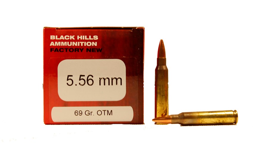 BLACK HILLS AMMUNITION 5.56 NATO 77 GR Open Tip Match Ammunition | 50 Rounds