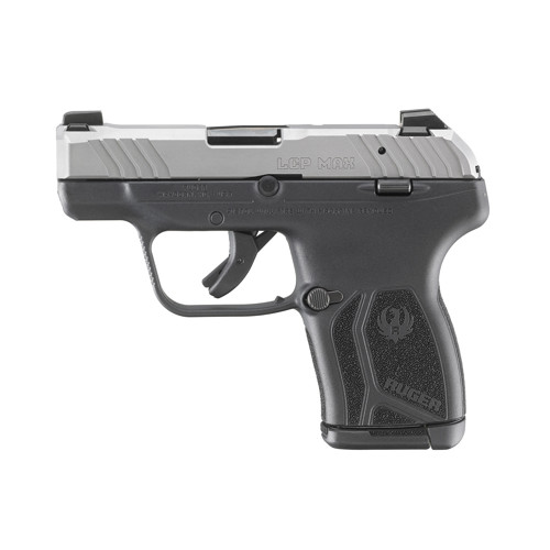 RUGER LCP Max 380 ACP 28 10rd Pistol w Tritium Front Sight  Stainless