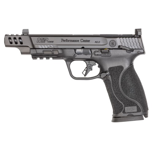 SMITH  WESSON MP M20 Ported 10mm 56 15rd Optic Ready Pistol w Night Sights  Manual Safety