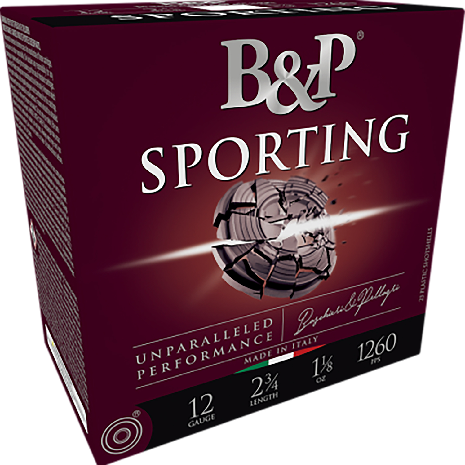 B&P B&P AMMO 12Ga Sporting Clay 1 oz 8.5 Shot 25rd