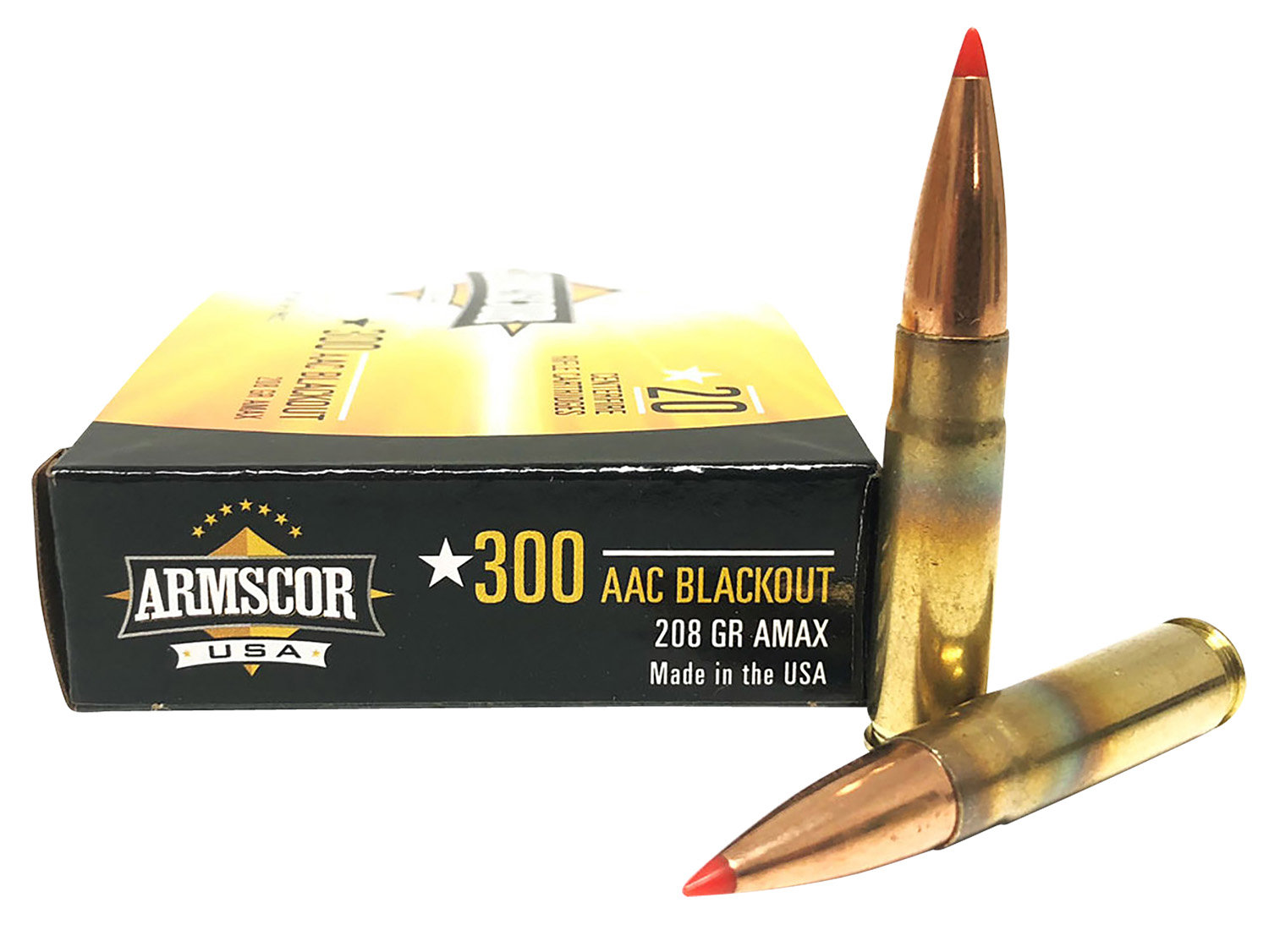 Armscor ARMSCOR 300 Blkout USA Competition 208Gr Hornady AMX 20rd