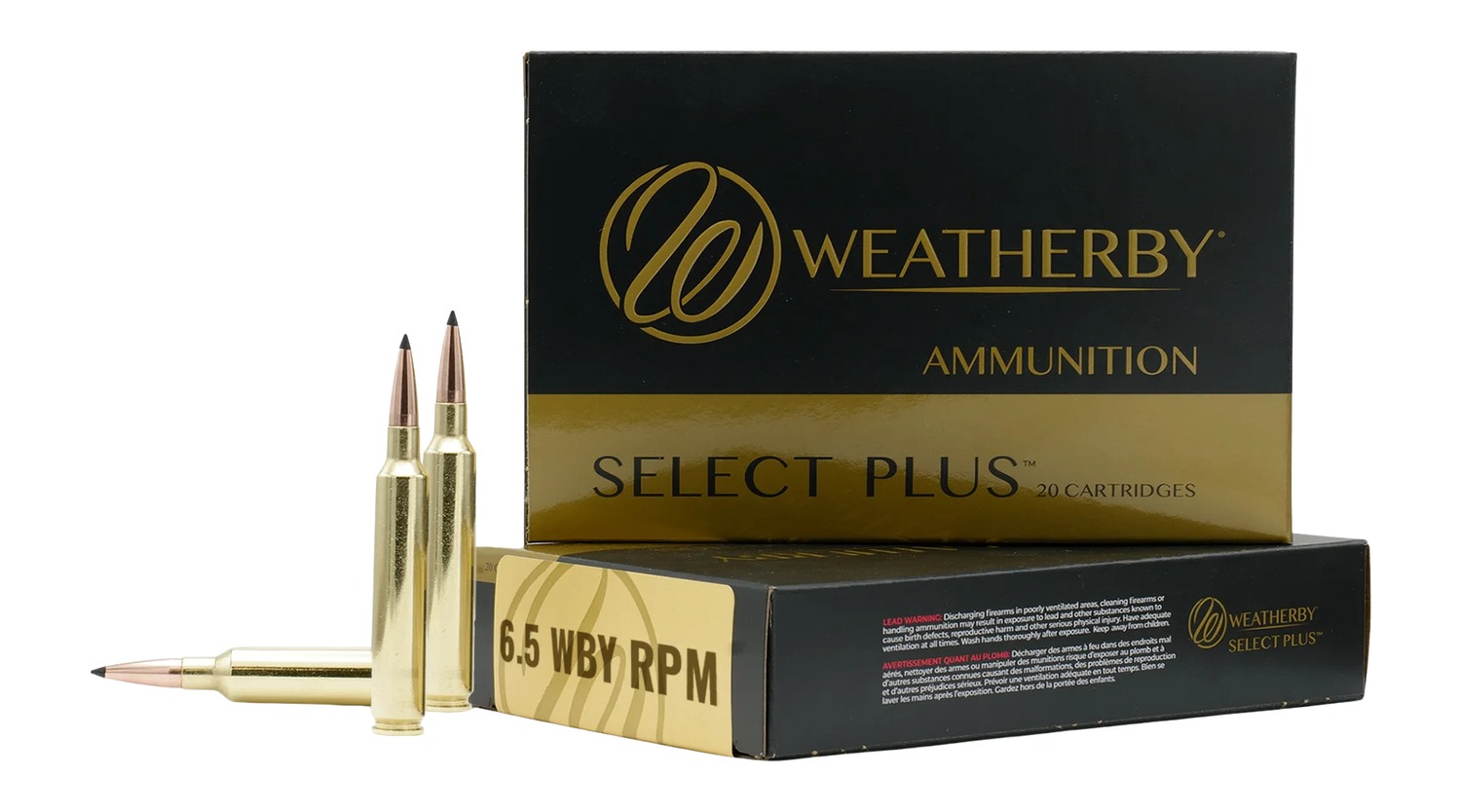 Weatherby WTHBY M65RPM124HCB 6.5 WBY RPM 124GR HAMR 20/10