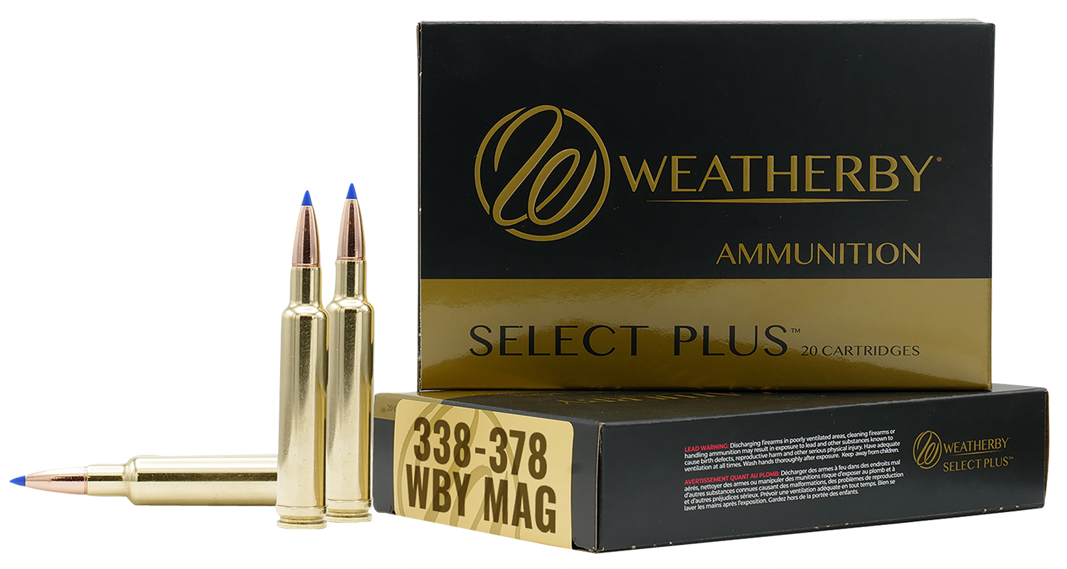 Weatherby 338-378 WBY 262 GR HAMMER SELECT PLUS