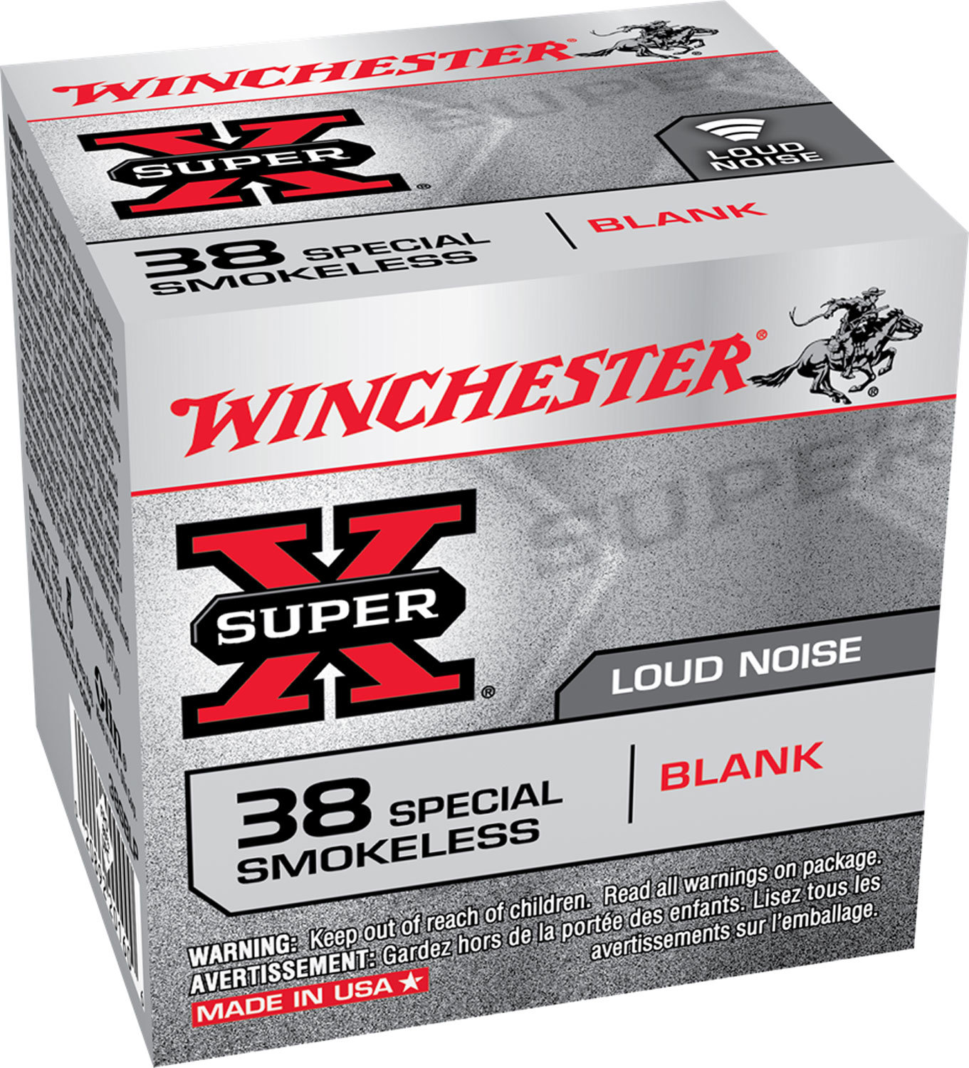 Winchester Repeating Arms Winchester Ammo 38SBLP Super X Smokeless 38 Special 50 Bx 40 Cs
