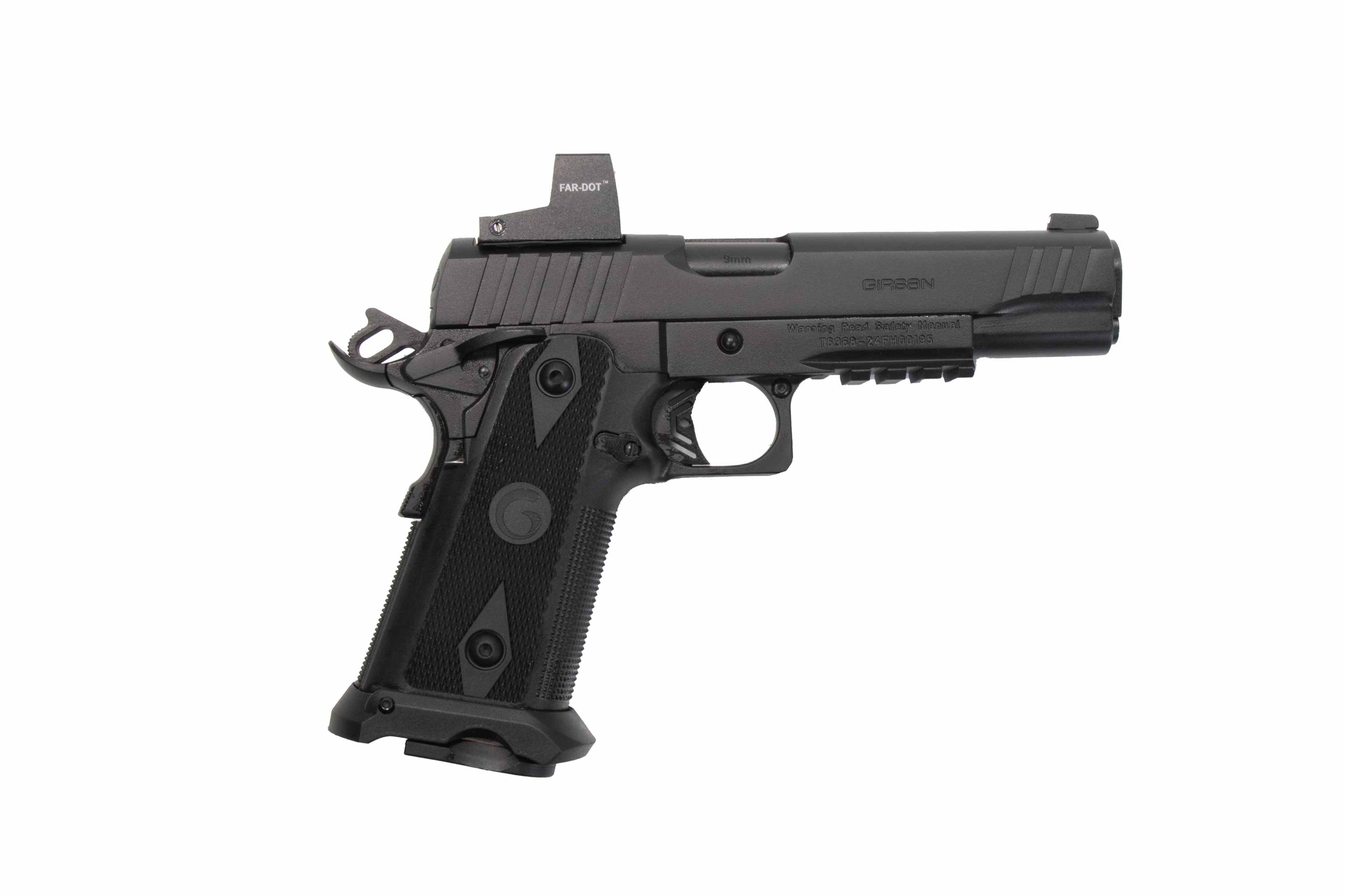 EAA Witness2311, 9mm Luger, 5.00″ Barrel, 17+1 Rds, Black – 741566906190