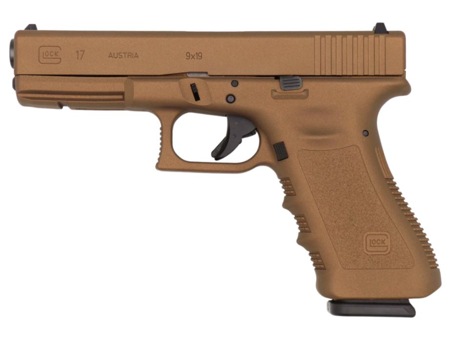 Glock GLOCK G17 G3 9mm 4.49" 17rd Pistol | Burnt Bronze