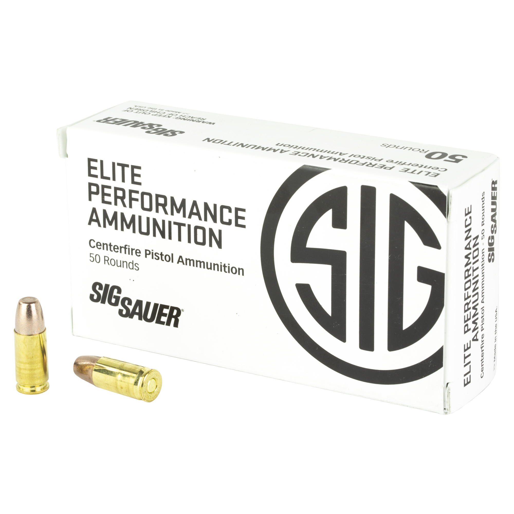 SIG SAUER SIG AMMO 9MM +P 90GR FRANG 50/1000