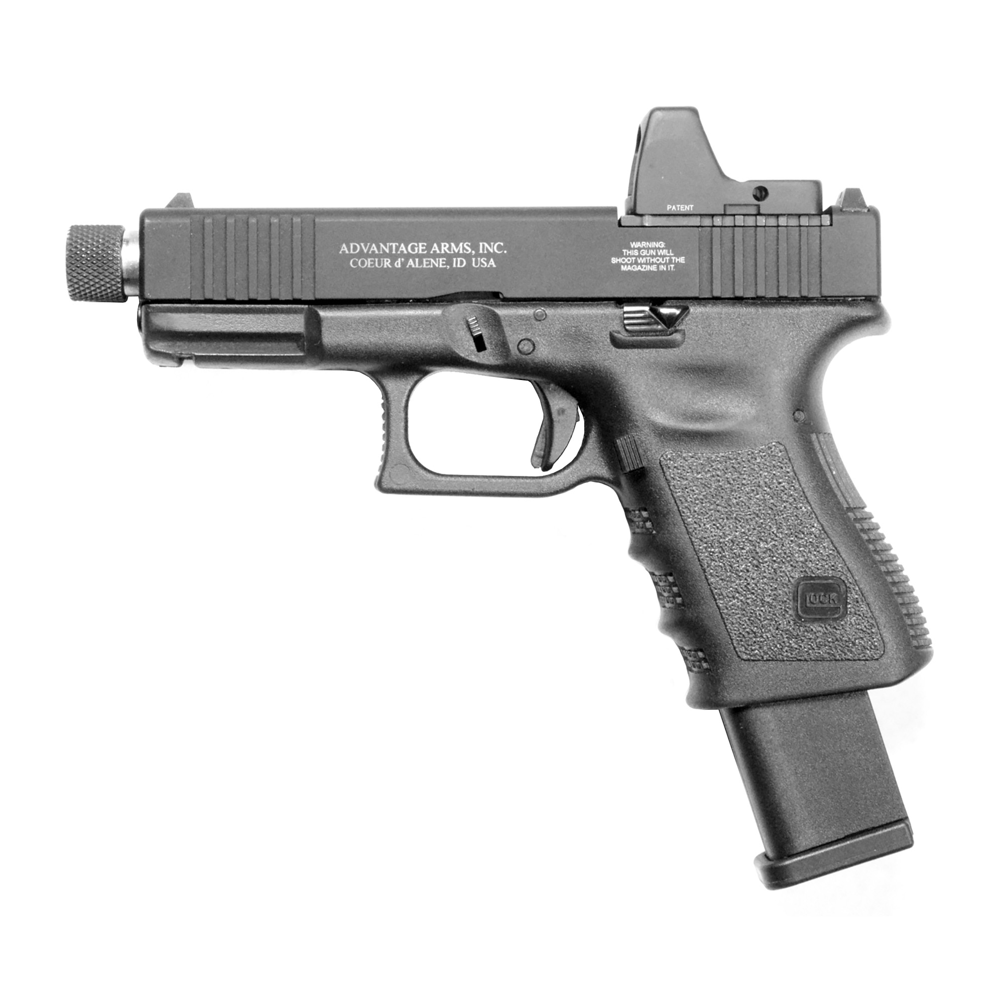 Advantage Arms ADVANTAGE ARMS Conversion KIT 22 LR 4.02" Threaded Glock 19/23 G3
