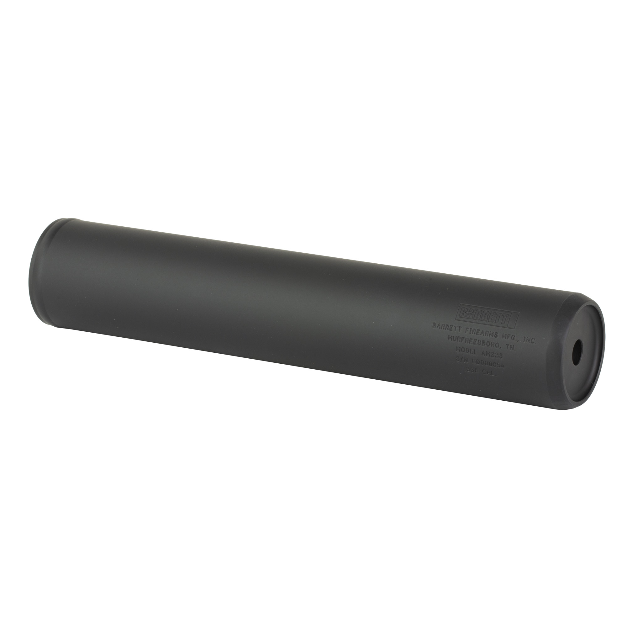 Barrett Barrett AM338 Black Suppressor W/Adapter Mount