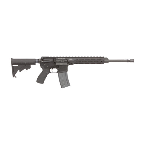 LMT DefenderL 556 16 30rd SemiAuto AR15 MLOK Rifle  Black