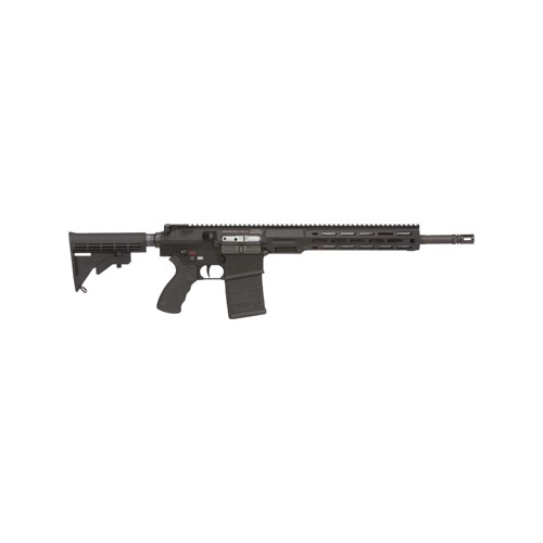 LMT DefenderH 762x51 16 20rd SemiAuto Rifle  MLOK Black