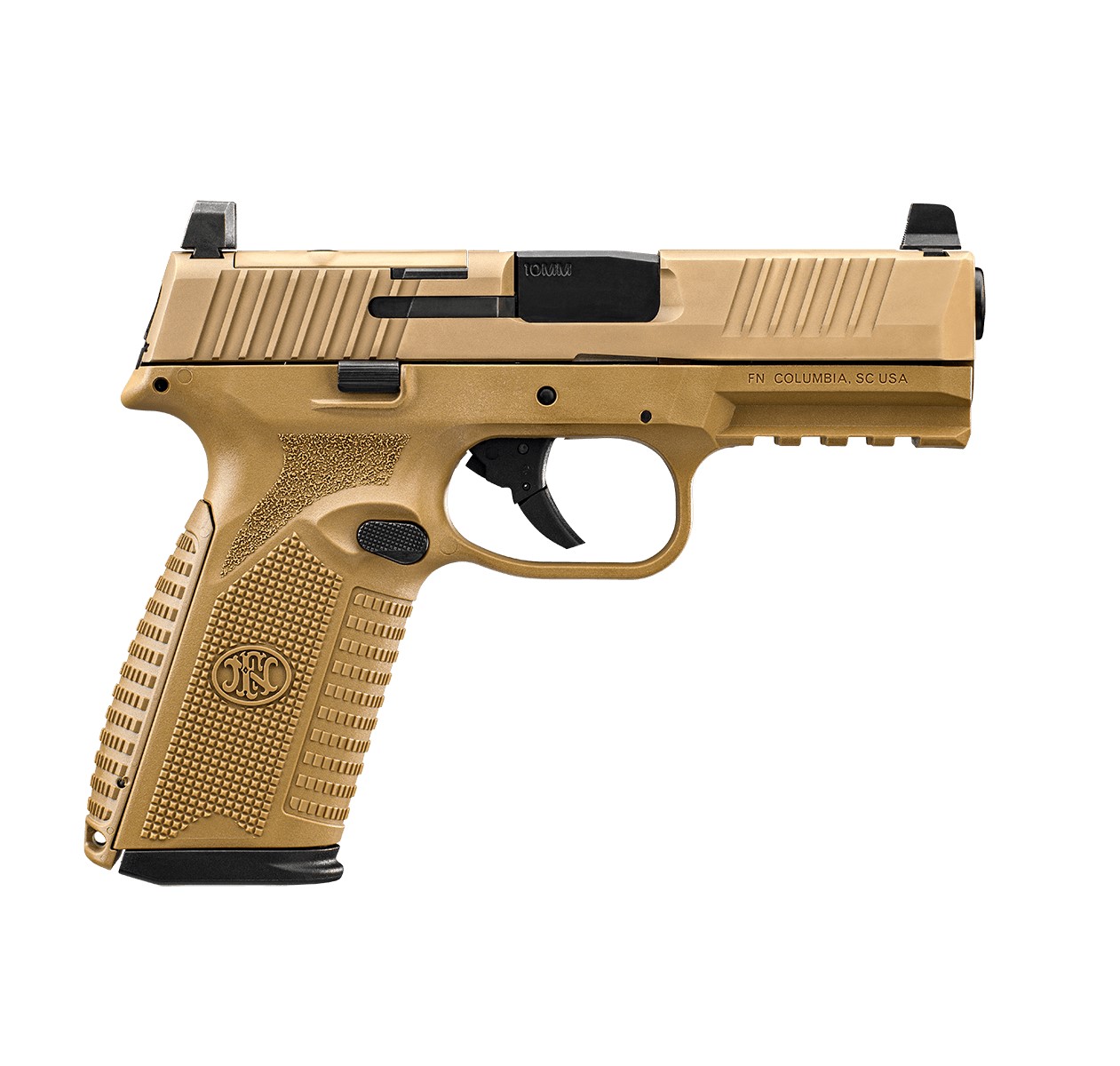 FN AMERICA 510 MRD 10mm 4.1" 15rd Optic Ready Pistol w/ Co-Witness Sights |FDE