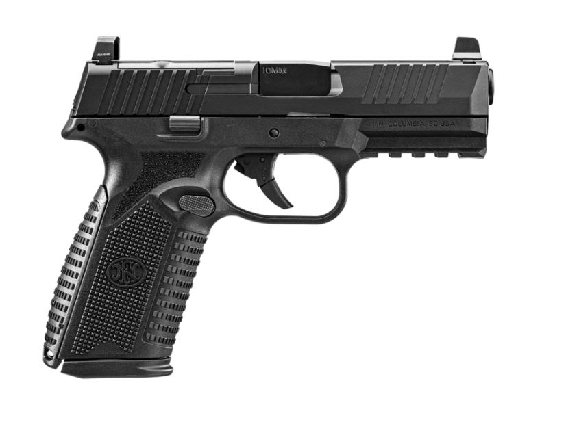 FN AMERICA 510 MRD 10mm 4.1″ 10rd Optic Ready Pistol w/ Co-Witness Sights | Black