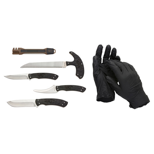BROWNING Primal 6-pc Combo SS Skinner Caper Gut Tool