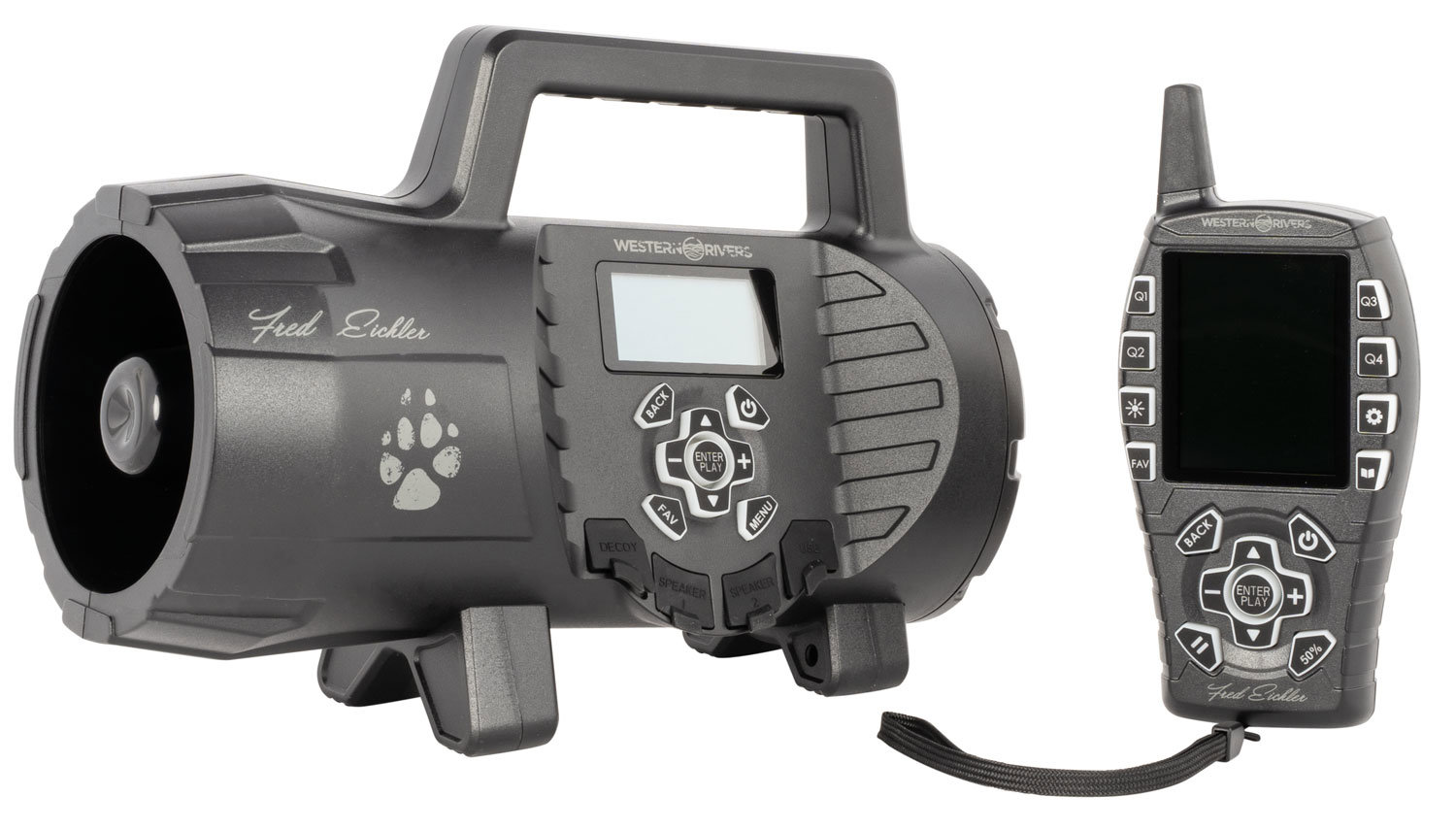 Western River Eichler Single Speaker Multi-Species Game Call Black